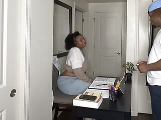 Kendale Fuck The Front Desk Lady At Her Job After She Demanded Dick