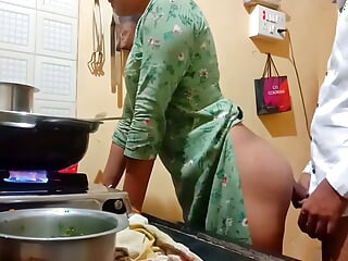 Indian sexy stepmom caught by stepson while talking to her boyfriend